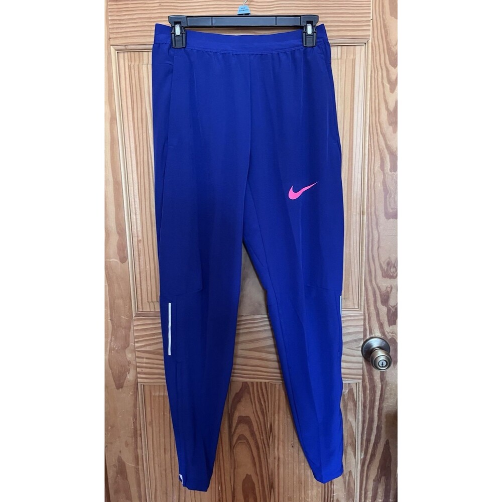 Nike 2023 Pro Elite Team Lightweight Blue Track Pants Men’s Sz Small DX9064-455